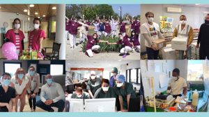 photos de soignants et professionnels de santé pendant le covid19