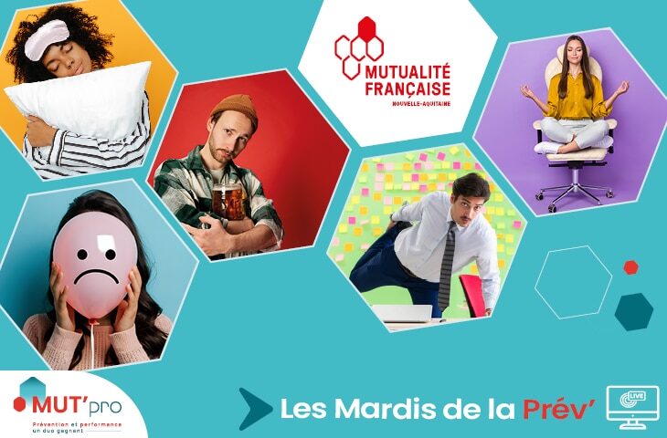 Les Mardis de la Prév sont des webinaires gratuits qui abordent la prévention santé en milieu professionnel