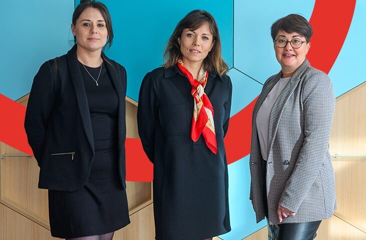 Photo des membres de l'équipe MUT'pro de la Mutualité Française Nouvelle-Aquitaine