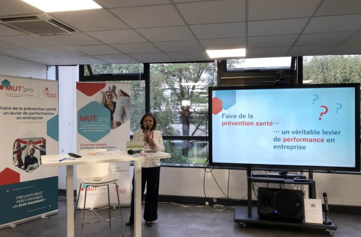 La Mutualité Française NouvelleèAquitaine a lancé sa nouvelle offre de services en prévention dédiée aux entreprises : MUT'pro