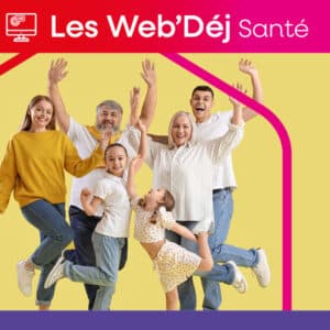 Des personnes de tout âge - enfant, adulte, senior - sont en mouvement